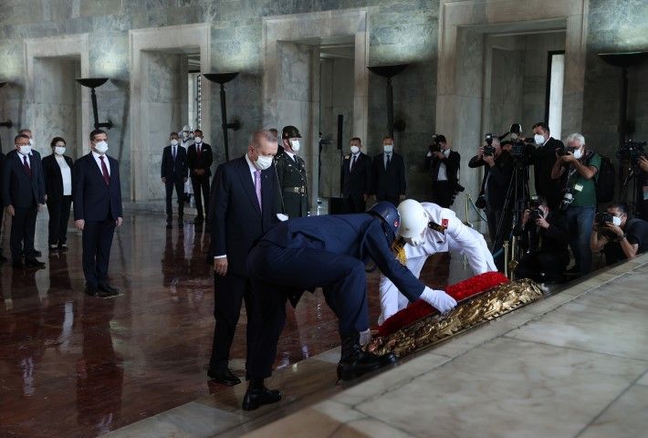 anıtkabir erdoğan