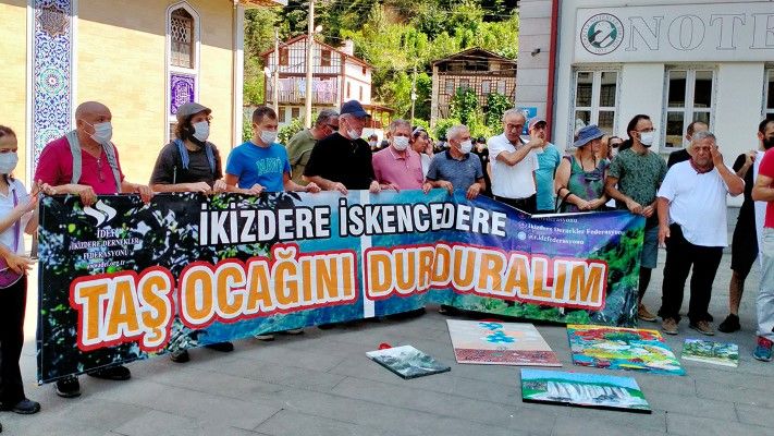 ikizdere protesto