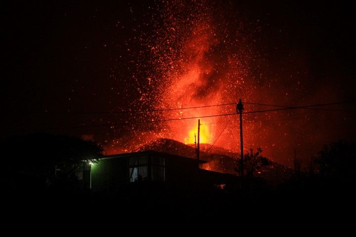 Cumbre Vieja kanarya adaları (2)