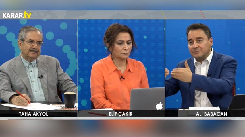 ali babacan-taha akyol - elif çakır