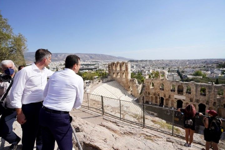 ekrem imamoğlu Kostas Bakoyannis atina