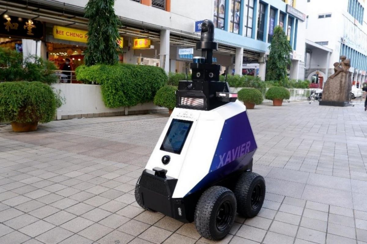 singapur robot