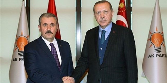 Mustafa Destici recep tayyip Erdoğan