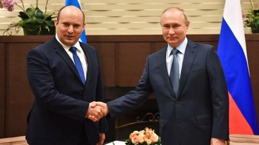 Vladimir Putin Naftali Bennet