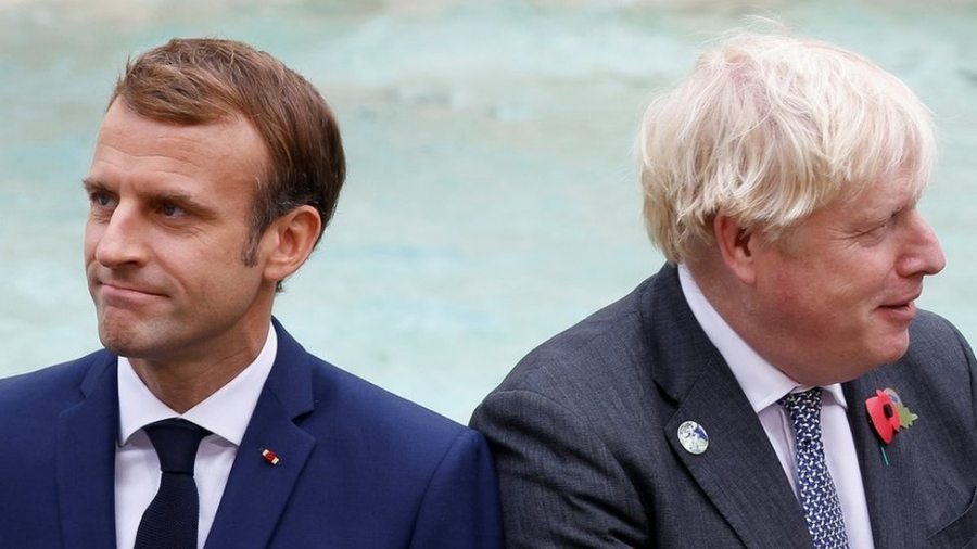 macron boris johnson