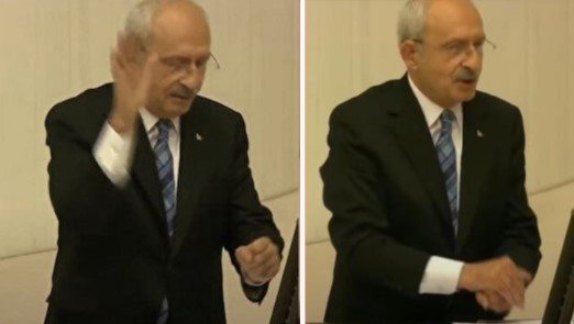 Kemal Kılıçdaroğlu el hareketi