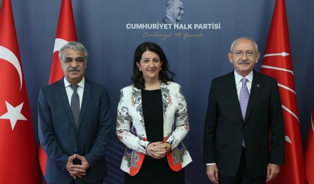 Pervin Buldan Mithat Sancar Kemal Kılıçdaroğlu