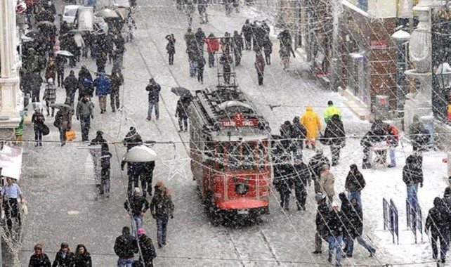 istanbul kar yağışı