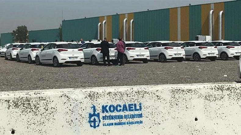 kocaeli büyükşehir belediye araçlar otopark