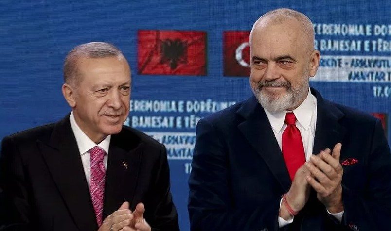 Edi Rama recep tayyip Erdoğan