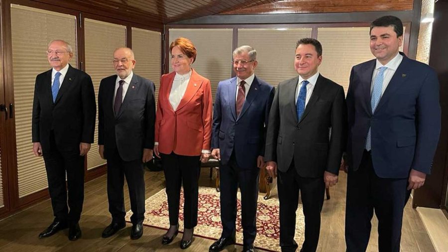 Kemal Kılıçdaroğlu Meral Akşener Ahmet Davutoğlu Temel Karamollaoğlu Ali Babacan Gültekin Uysal