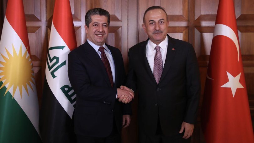 Masrur Barzani mevlit çavuşoğlu