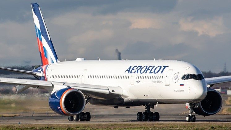 aeroflot rus uçağı