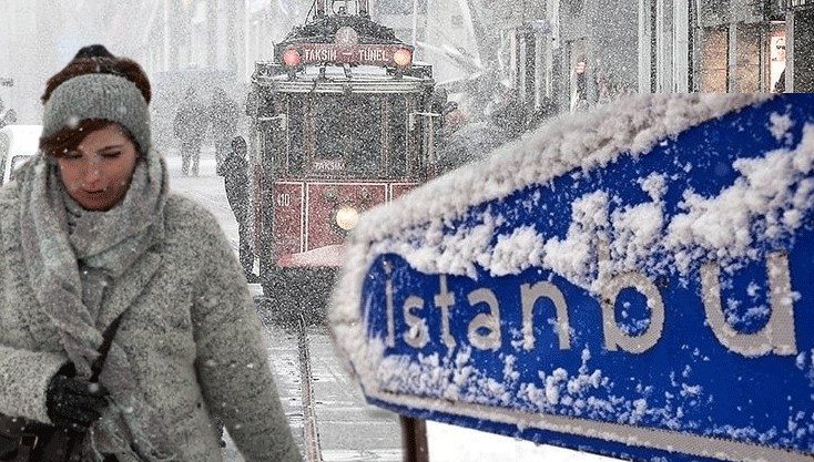 istanbul KAR TRAMVAY