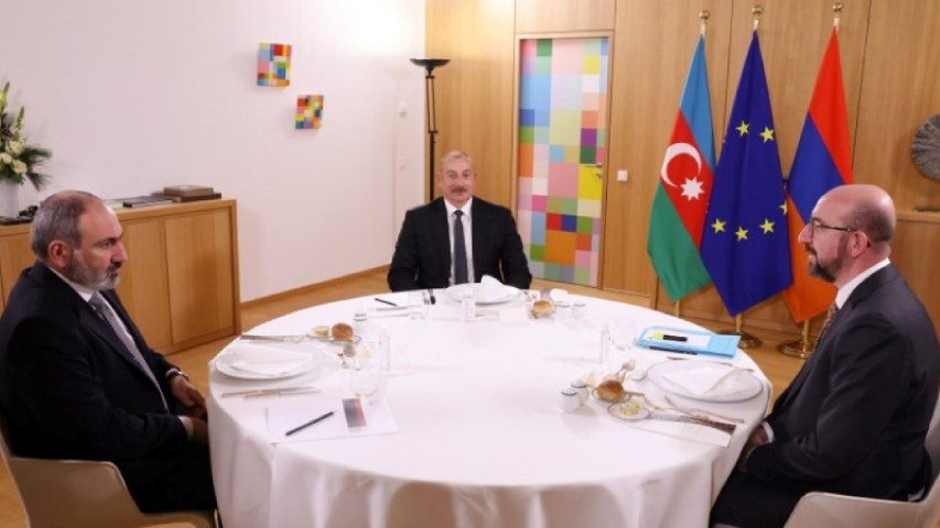 Charles Michel Nikol Paşinyan İlham Aliyev