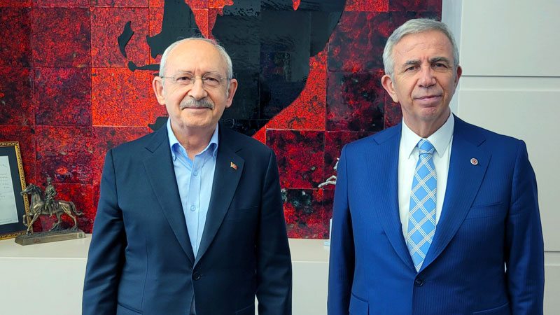 Mansur Yavaş Kemal Kılıçdaroğlu