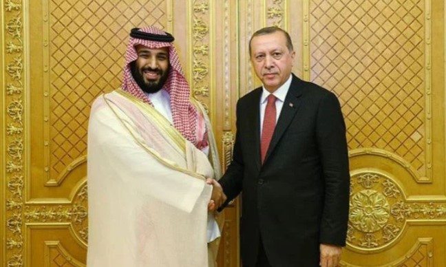 Recep Tayyip Erdoğan muhammed bin salman mbs suudi arabistan türkiye