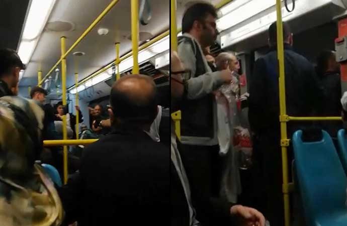 bursa metro kavga