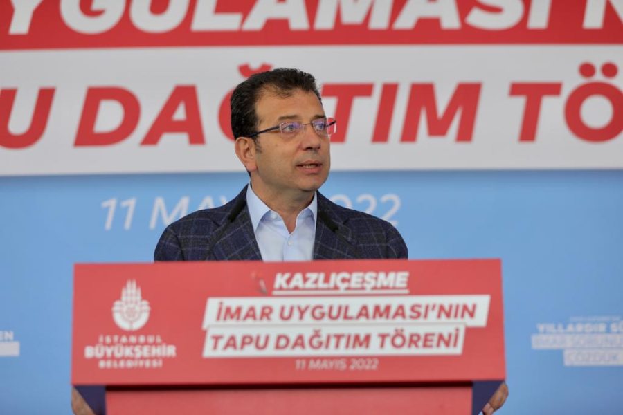 ekrem imamoğlu Kazlıçeşme Tapu Dağıtım Töreni 5