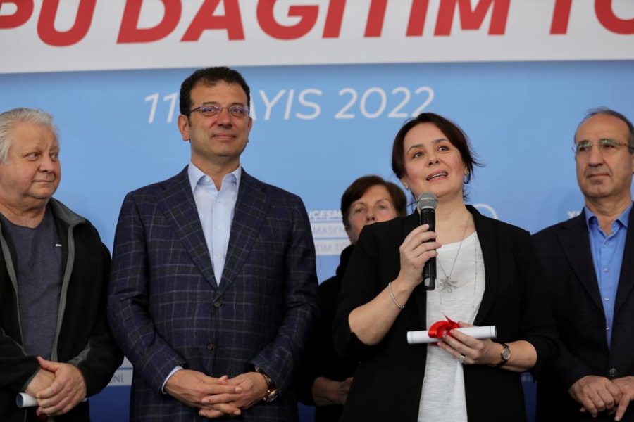 ekrem imamoğlu Kazlıçeşme Tapu Dağıtım Töreni