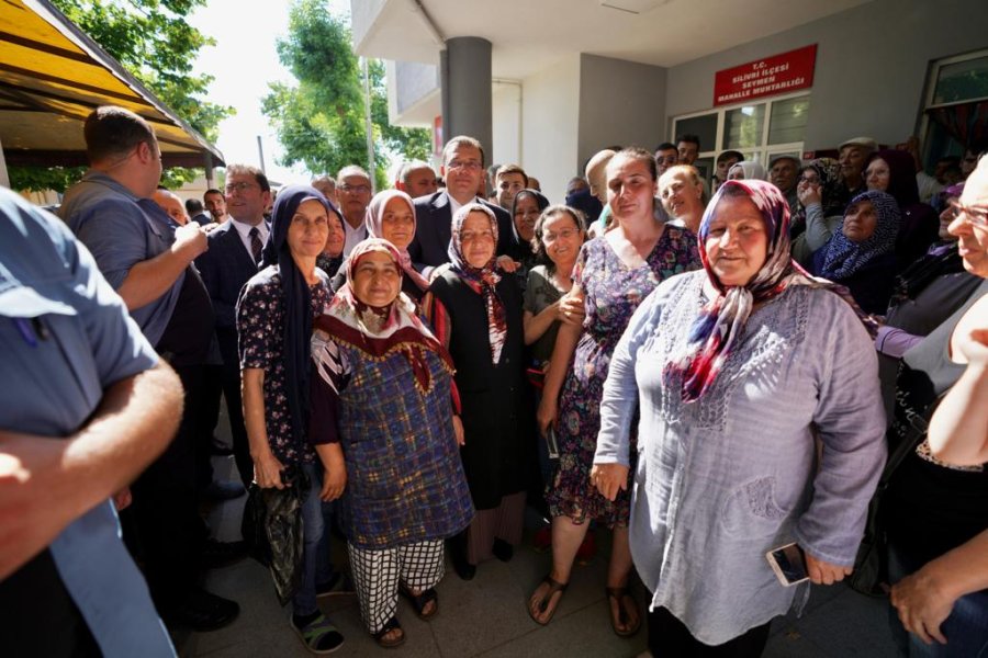 ekrem imamoğlu seymen köyü kadınlar