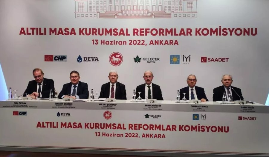 faik öztrak altılı masa kurumsal reformalar sabri tekir durmuş yılmaz feridun bilgin bülent şahinalp ibrahim çanakçı