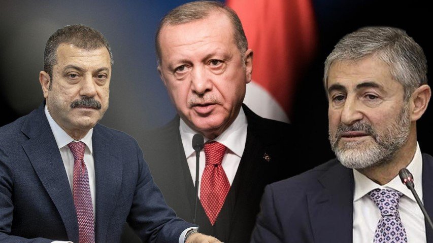 nureddin nebati recep tayyip erdogan şahap kavcıoğlu