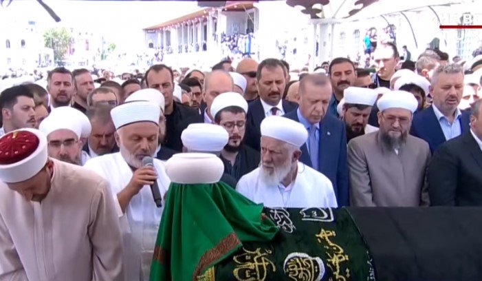 recep tayyip erdoğan ismailağa mahmut ustaosmanoğlu cenaze