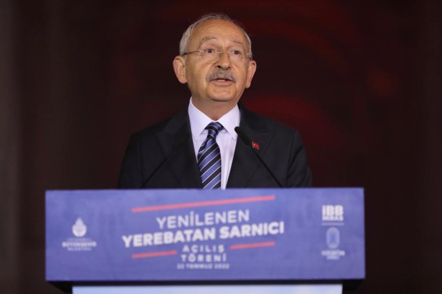 Kemal Kılıçdaroğlu ibb miras Yerebatan Sarnıcı