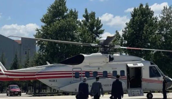 binali yıldırım helikopter