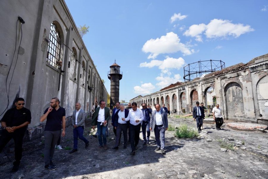 ekrem imamoğlu ergün turan Yedikule Gazhanesi