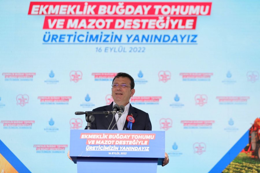 Ekrem imamoğlu buğday tohumu ve mazot desteği 2