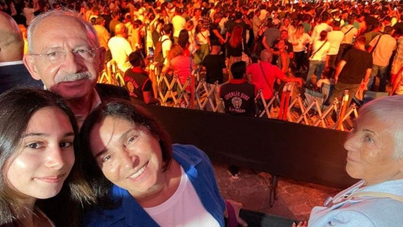Kemal Kılıçdaroğlu torunu eşi tarkan konseri
