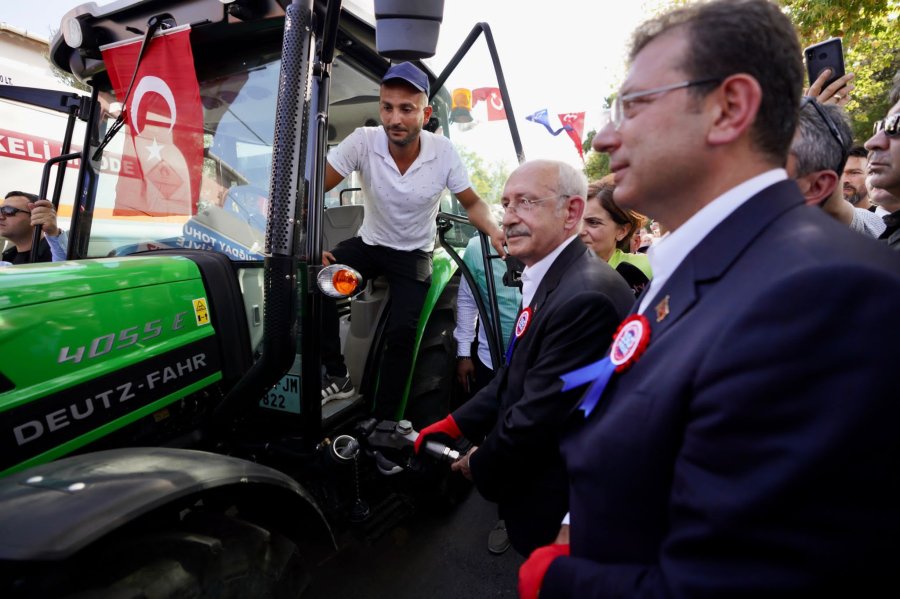 Kemal Kılıçdaroğlu ve İBB Başkanı Ekrem imamoğlu bugday tohumu ve mazot destegi 3