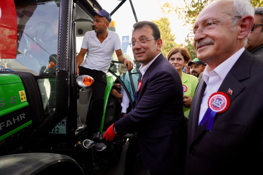 Kemal Kılıçdaroğlu ve İBB Başkanı Ekrem imamoğlu bugday tohumu ve mazot destegi canan kaftancıoğlu