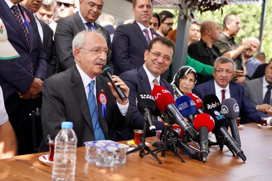 Kemal Kılıçdaroğlu ve İBB Başkanı Ekrem imamoğlu bugday tohumu ve mazot destegi