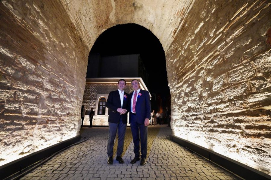 istanbul Kara Surları Açık Hava Müzesi ekrem imamoğlu engin altay
