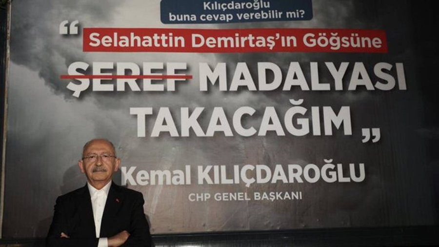 kemal kılıçdaroğlu demirtaş elazığ madalya provokaSYON