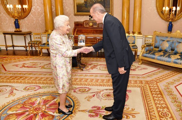 kraliçe elizabeth recep tayyip erdoğan