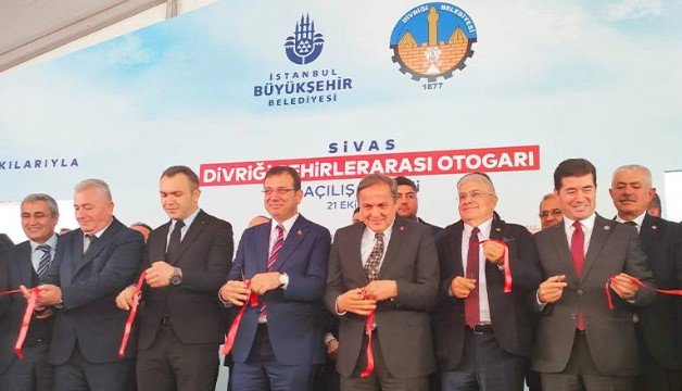 seyit torun ekrem imamoğlu sivas divriği otogar açılış