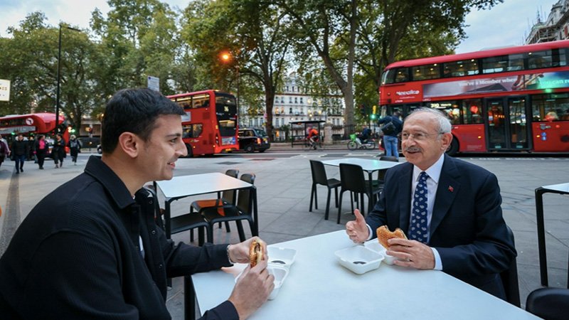 Kemal Kılıçdaroğlu Londra CHP Gençlik Kolları Başkanı Gençosman Killik