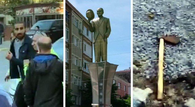 avcılar atatürk anıtı balta