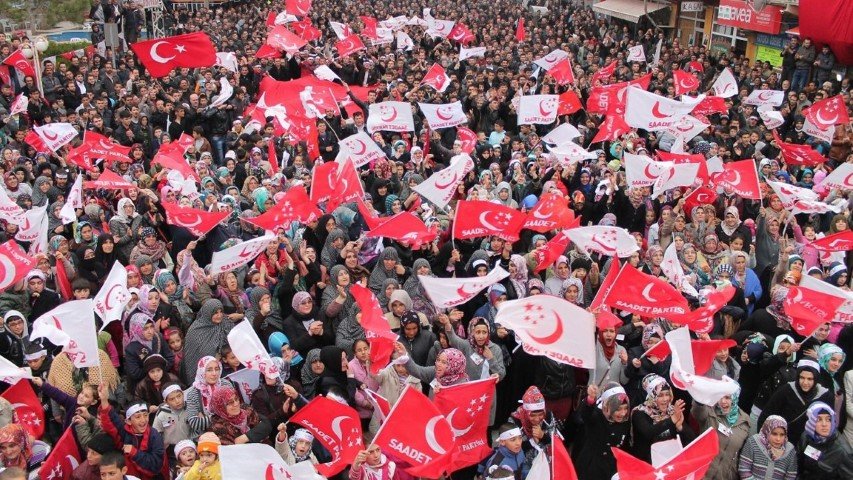 saadet partisi seçmen