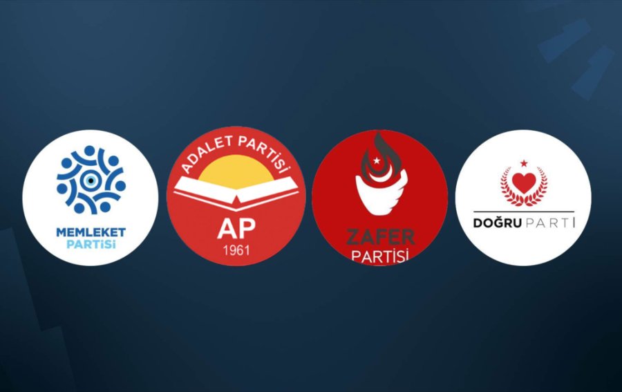 4lü ittifak zafer partisi memleket partisi adalet partisi doğru parti