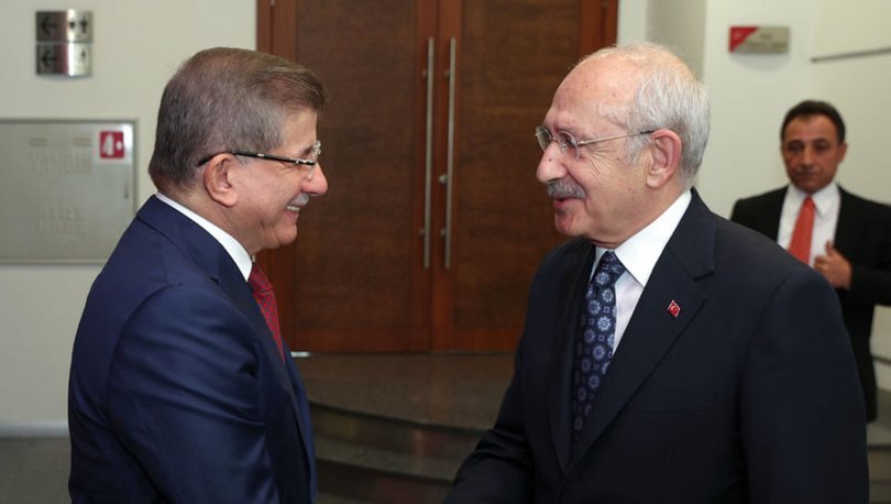 Ahmet Davutoğlu Kemal Kılıçdaroğlu