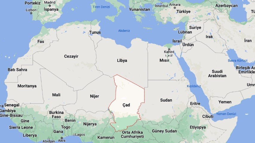 çad türkiye kuzey afrika libya mısır cezayir