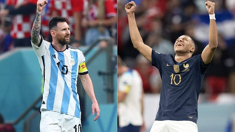 messi mbappe fransa arjantin