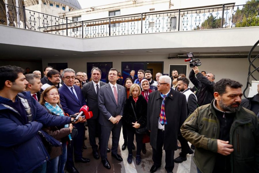 ekrem imamoğlu Büyük İstanbul Otogarı Geçici Barınma Merkezi 4