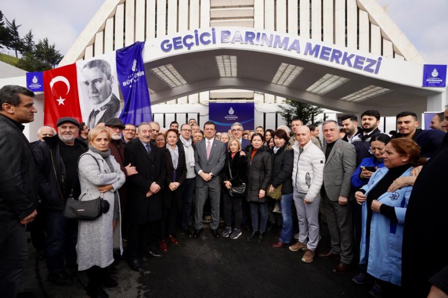 ekrem imamoğlu Büyük İstanbul Otogarı Geçici Barınma Merkezi 5