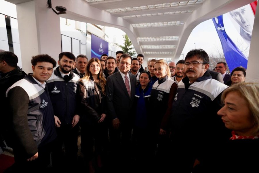 ekrem imamoğlu Büyük İstanbul Otogarı Geçici Barınma Merkezi